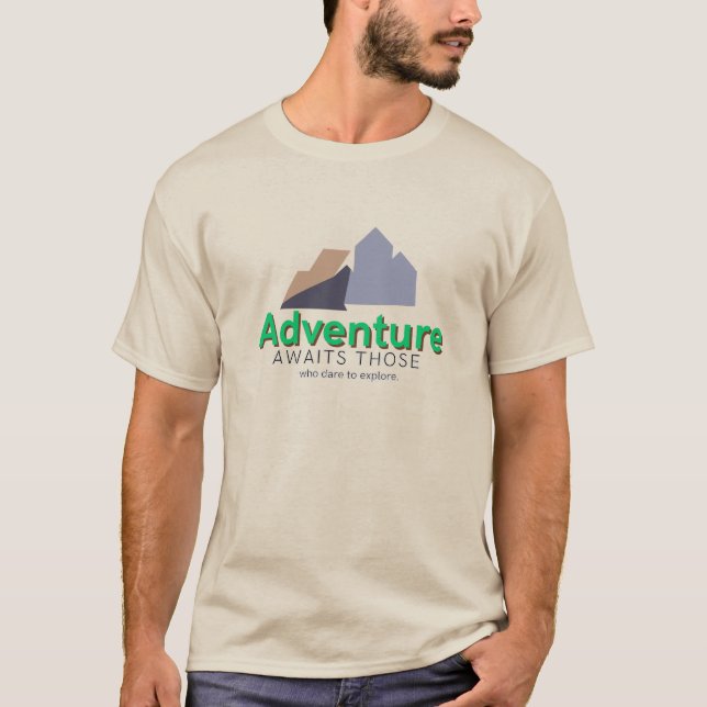 Camiseta Explore The Adventure T-shirt (Anverso)