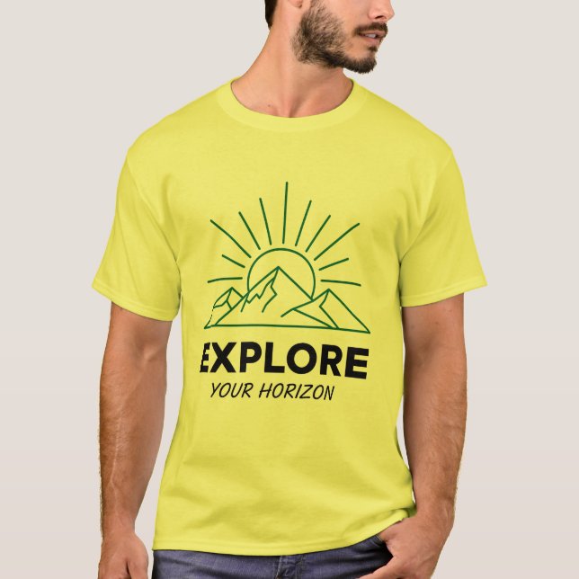 Camiseta Explore Your Horizon (Anverso)