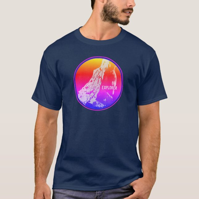 Camiseta EXPLORER: T-Shirt (Anverso)