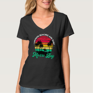 Camiseta Exploro Las Playas Y El Califo De Surf Morro Bay