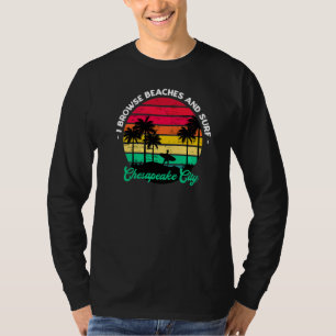 Camiseta Exploro Las Playas Y El Surf Chesapeake City Surfi