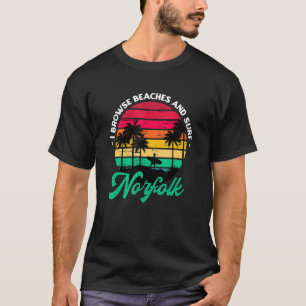 Camiseta Exploro Las Playas Y El Surf Norfolfing Virginia