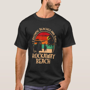 Camiseta Exploro Las Playas Y La Playa De Surf Rockaway Ore