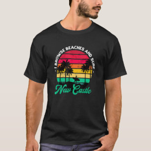 Camiseta Exploro Las Playas Y Surf New Castle Surfing New H
