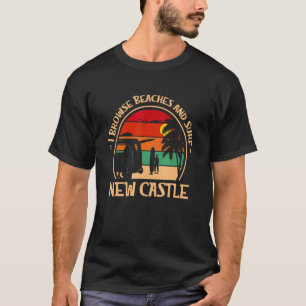 Camiseta Exploro Las Playas Y Surf New Castle Surfing New H