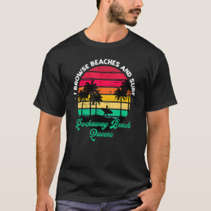 Camiseta Exploro Las Playas Y Surf Rockaway Beach Queens Su