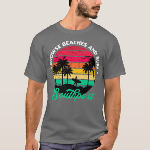 Camiseta Exploro playas y surf Surfeo en Southport Norte
