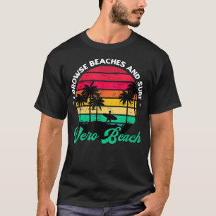 Camiseta Exploro playas y surf Vero Beach Surfing Florida