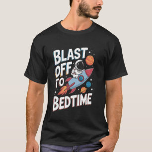 Camiseta Explosión cama astronauta astronomía astrología ST