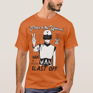 Camiseta Explosión con el horror del VMAN SciFi Columbus Ge