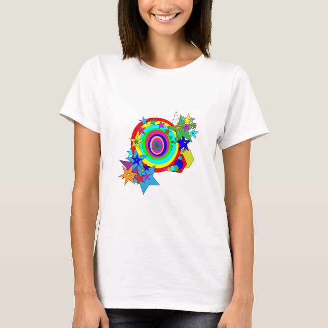 Camiseta Explosión cósmica (Anverso)