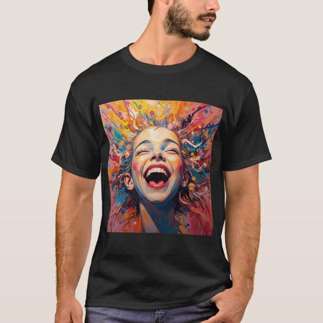 Camiseta Explosión de alegría (Anverso)