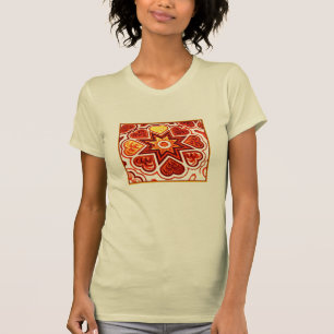 Camiseta 'Explosión de Amor' para Damas 