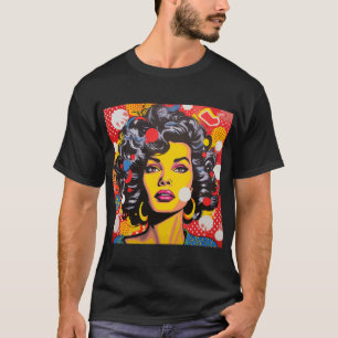 Camiseta Explosión de arte pop