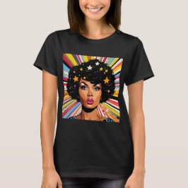 Camiseta Explosión de arte pop