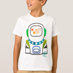 Camiseta Explosión de Astronautas
