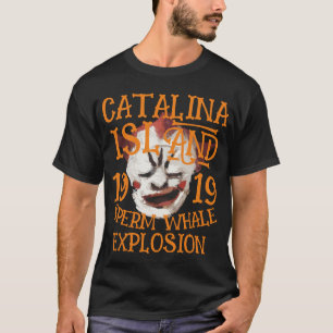 Camiseta Explosión de ballena esperma FW HG SL Isla Catalin