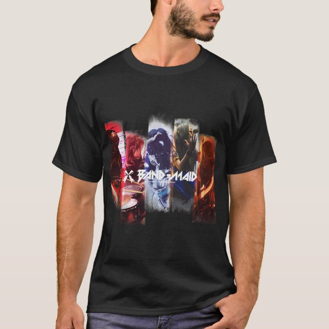 CAMISETA ¡¡EXPLOSIÓN DE BAND-MAID!! (Anverso)