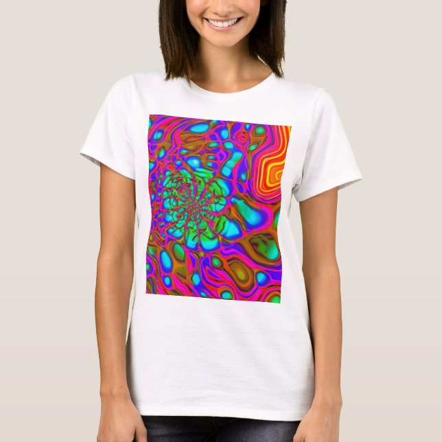 Camiseta Explosión de color de tinte (Anverso)
