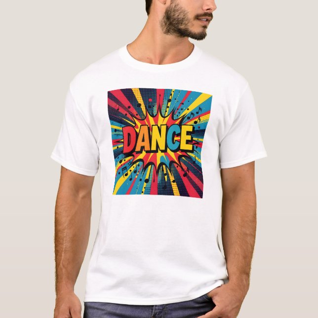 Camiseta Explosión de danza (Anverso)