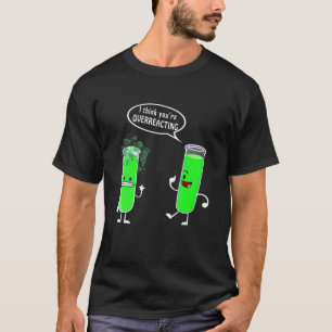 Camiseta Explosión de experimento de ciencia de superreacci