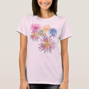 Camiseta Explosión de fuegos artificiales Thunder_Cove