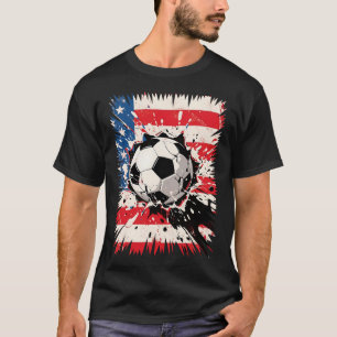 Camiseta Explosión de fútbol Choque genial para fanáticos d