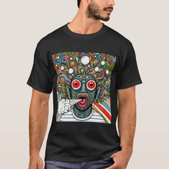 Camiseta Explosión de Ideas en el Carnaval de lo Ridículo (Anverso)