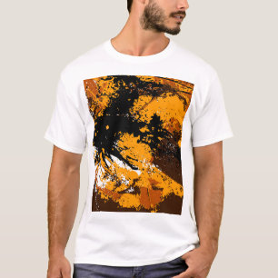Camiseta Explosión de tinta: salpicaduras de resplandor col
