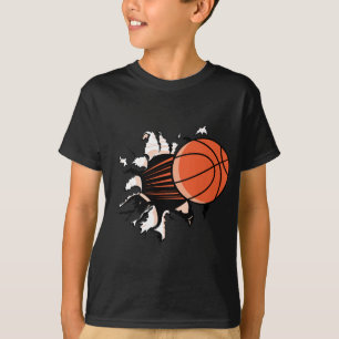 Camiseta Explosión del baloncesto