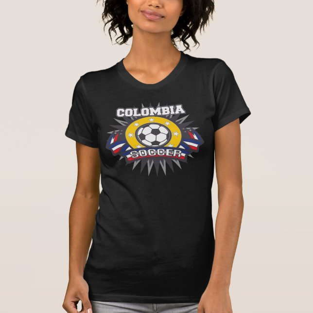 Camiseta Explosión del fútbol de Colombia (Anverso)