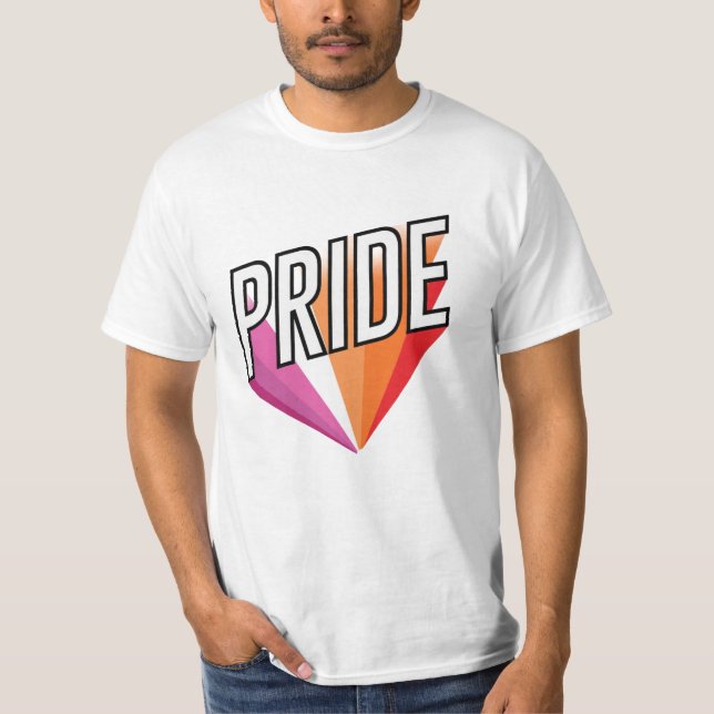 Camiseta Explosión del Orgullo Lésbico (Anverso)