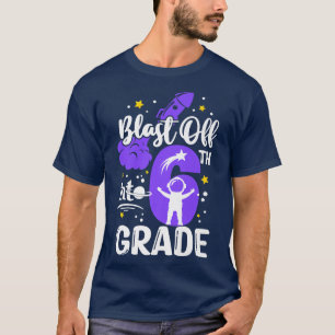 Camiseta Explosión en el espacio exterior de niños de 6º gr