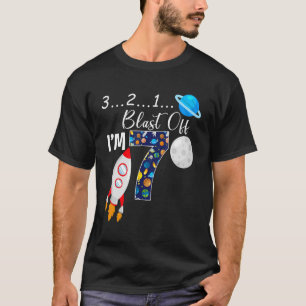 Camiseta Explosión en el espacio exterior Niños de 7 años d