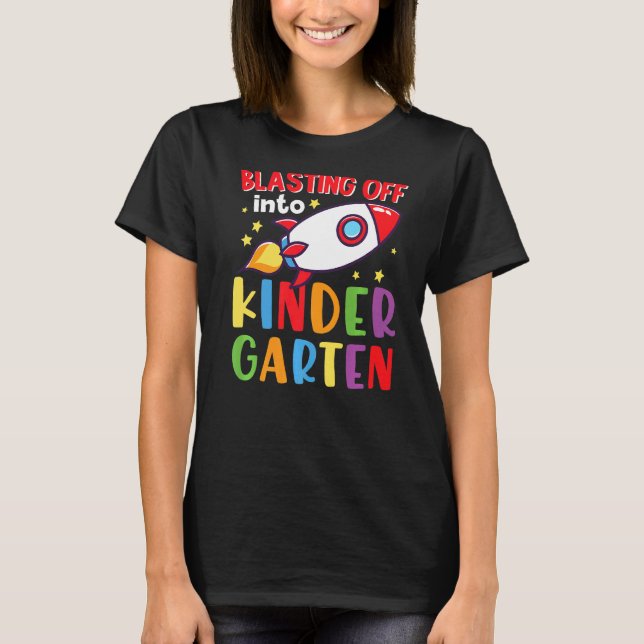 Camiseta Explosión en el jardín infantil (Anverso)