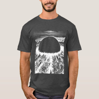 Camiseta Explosión en la ciudad de Akira Cyberpunk