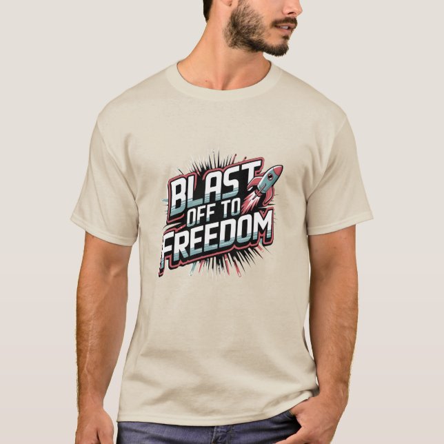 Camiseta Explosión en la libertad (Anverso)