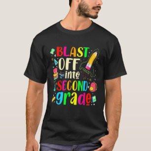 Camiseta Explosión En Segundo Grado - Primer Día De La Escu