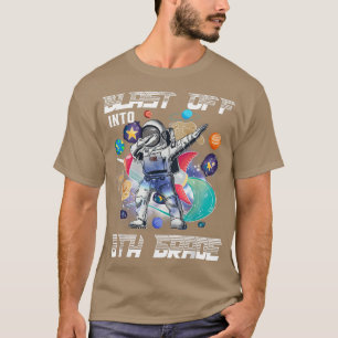 Camiseta Explosión en un espacio astronauta de 6º grado de 