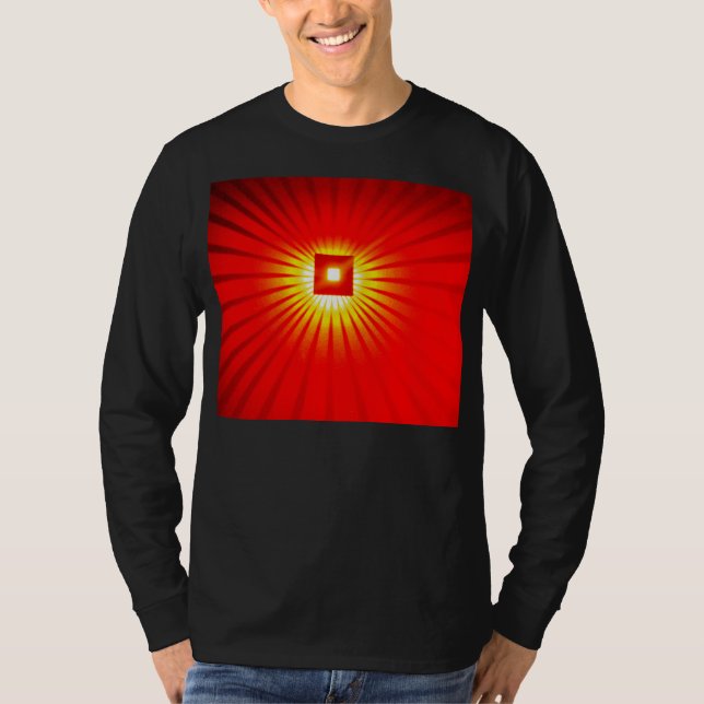 Camiseta Explosión mongol de la luz (Anverso)