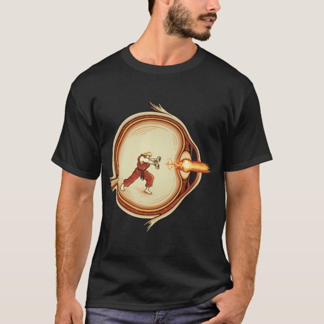 Camiseta Explosión óptica (Anverso)