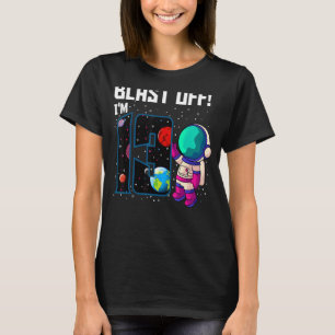 Camiseta Explosión, soy 13 Astronauta de cumpleaños 13.º es
