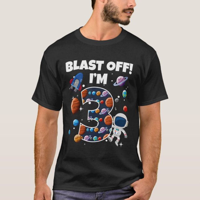 Camiseta Explosión Soy 3 Celebración De Py Espacial 3.ª (Anverso)
