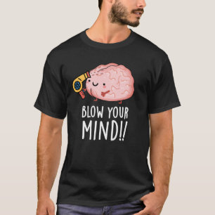 Camiseta Explota Tu Mente Pun Cerebro Divertido Fondo Oscur