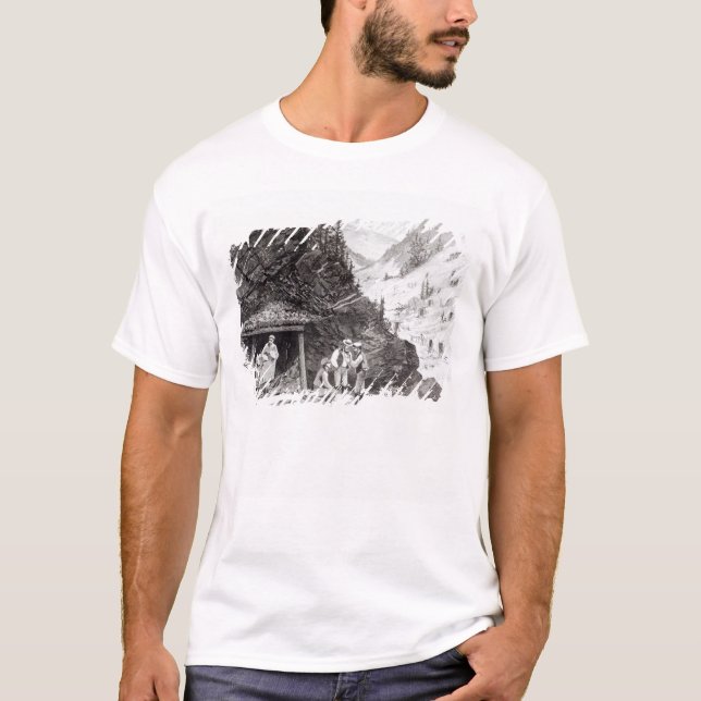 Camiseta Explotación minera del oro y de la plata (Anverso)