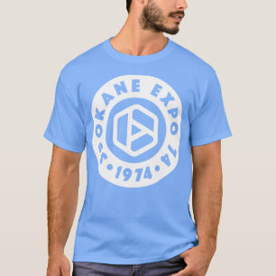 Camiseta Expo 74 Spokane Worlds Fair Circle White