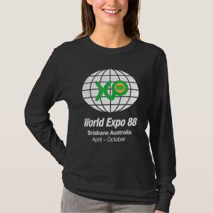 Camiseta Expo Mundial 88 Brisbane Australia Abril Octubre