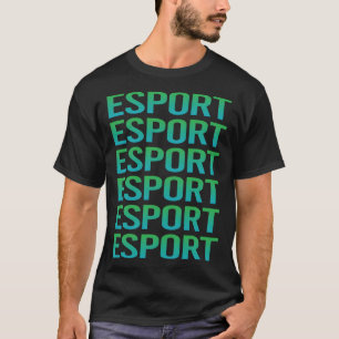 Camiseta Exportación de mensajes de texto degradado