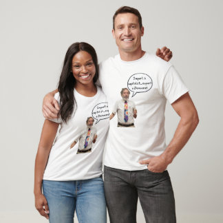 Camiseta Exportar un demócrata