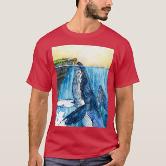 Camiseta Exposición de ballenas y Chicas Romances